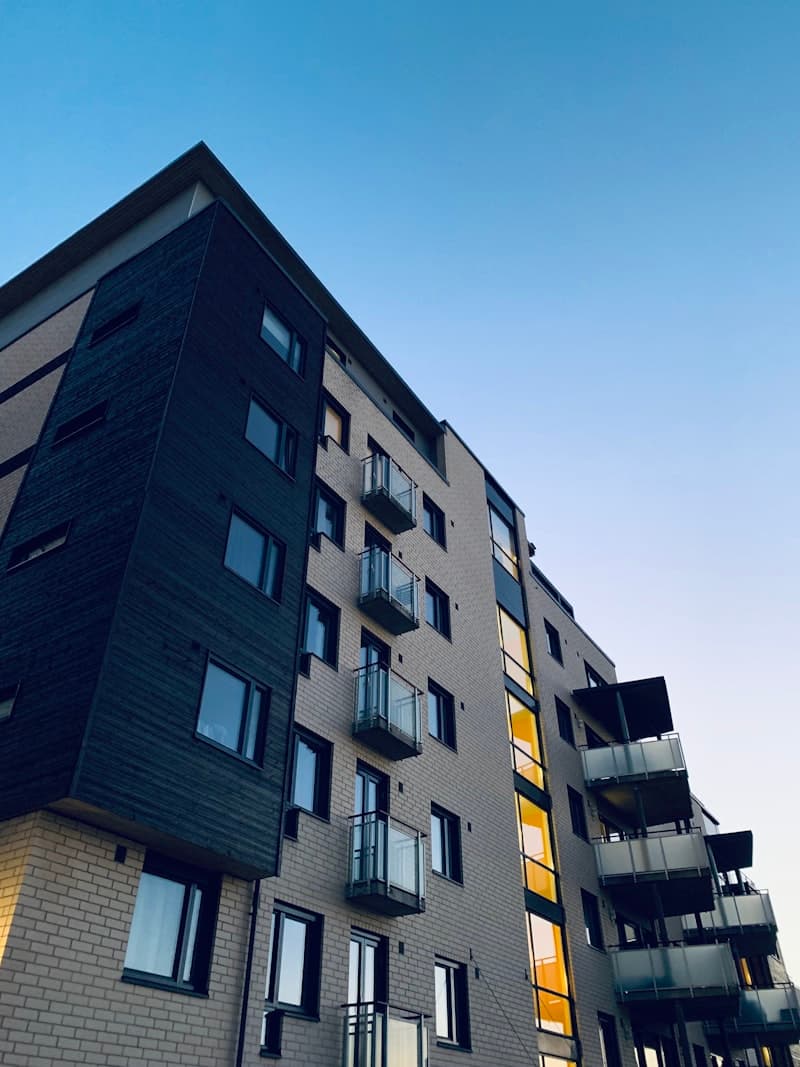 Immeuble résidentiel contemporain